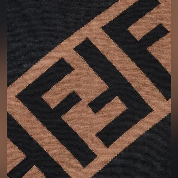 FENDI Roma Made in Italy 100% Wool Knitwear Pullover - Picture 2 of 15